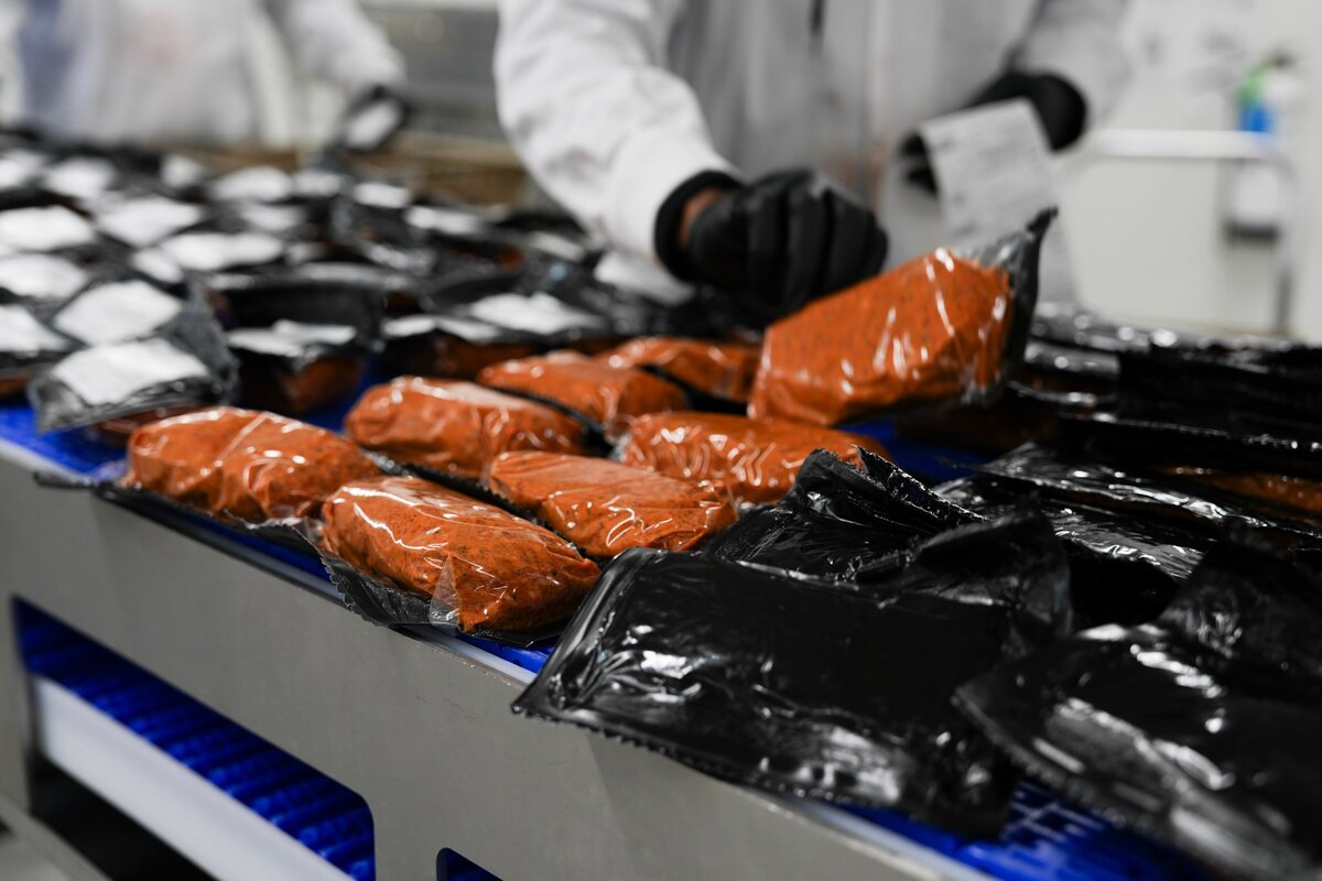 Packaging operations at the Princeton facility